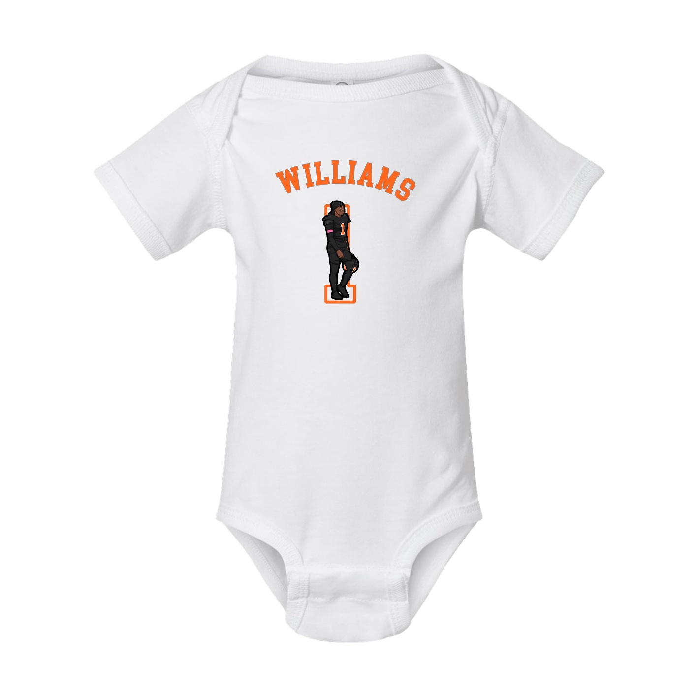 Baby Onesie — Shirsey Arch in White