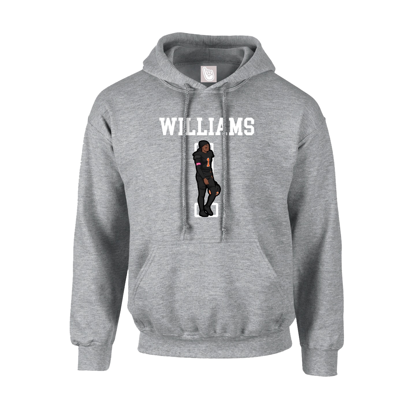 Hoodie — Shirsey in Grey