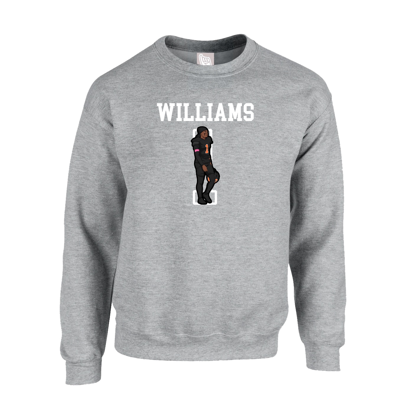 Fleece Crew — Shirsey in Grey