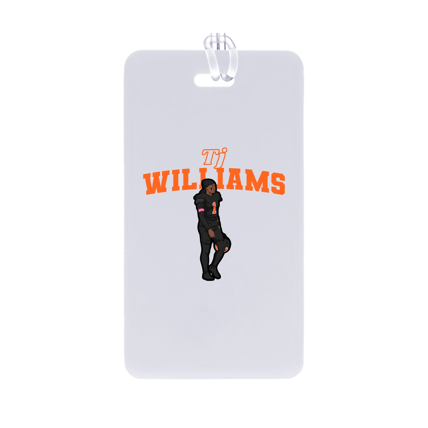 Bag Tag — Name Arch in Classic