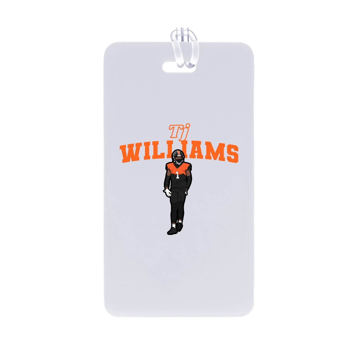 Bag Tag — Name Arch in Classic