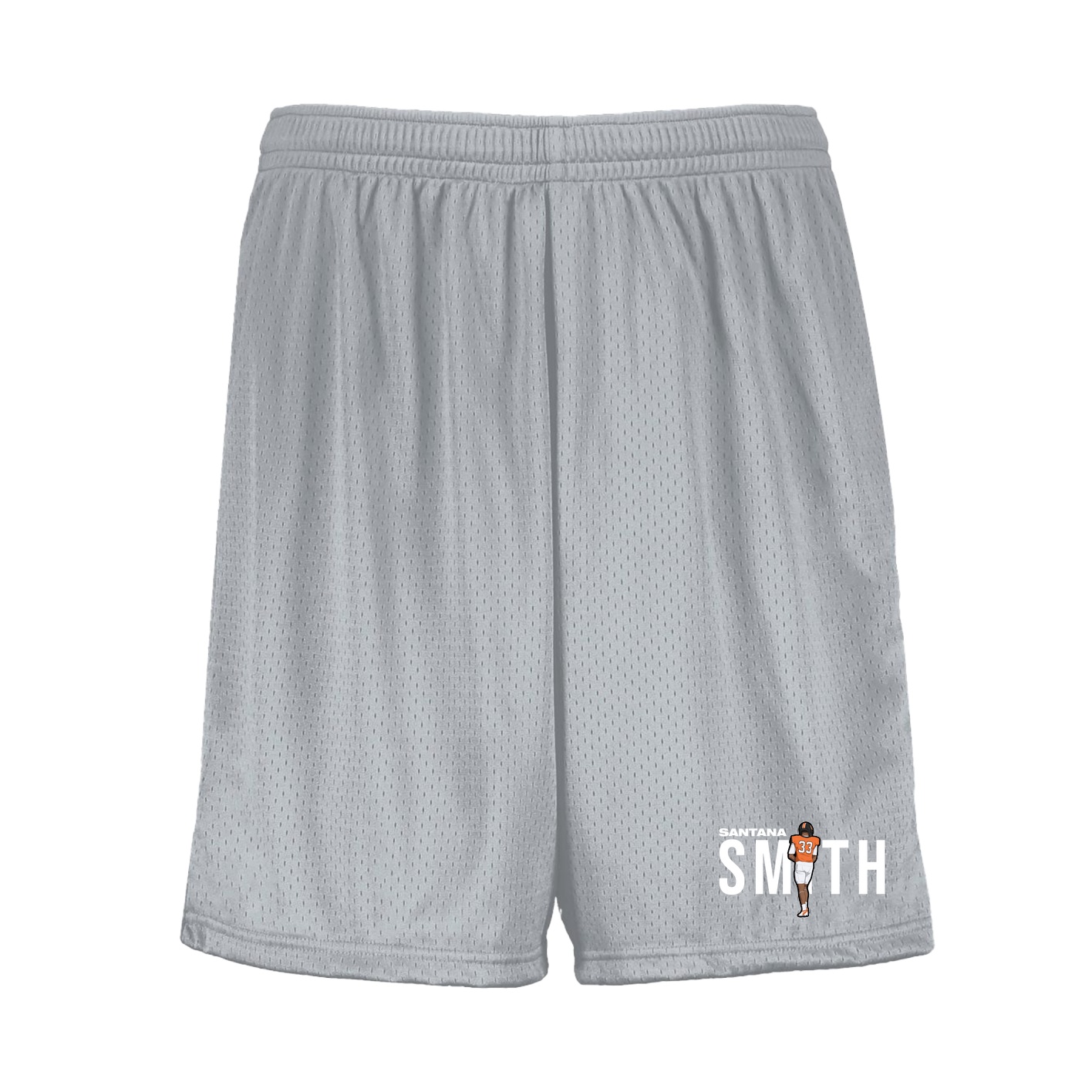 Shorts — Player Name in Silver