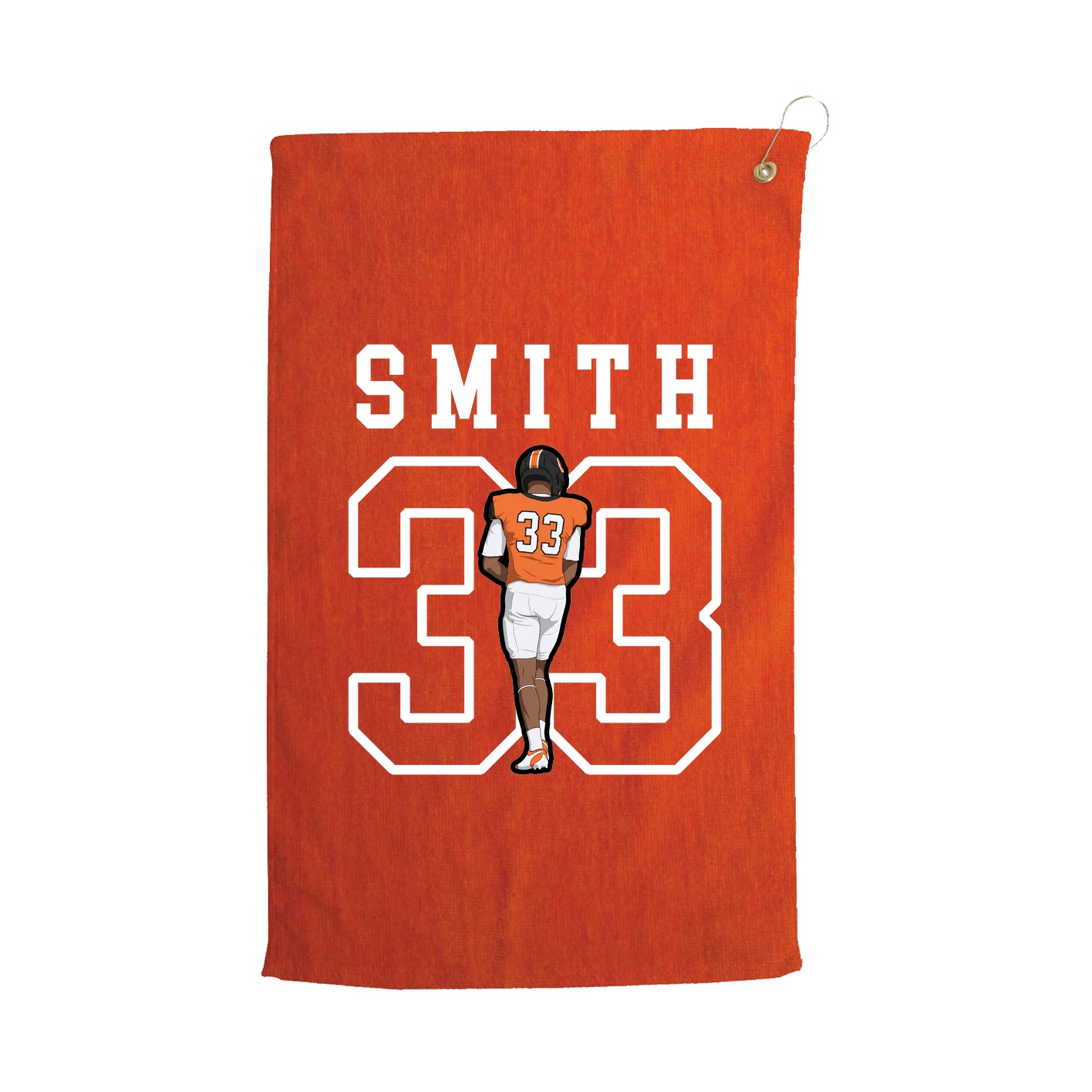 Golf Towel — Shirsey in Orange