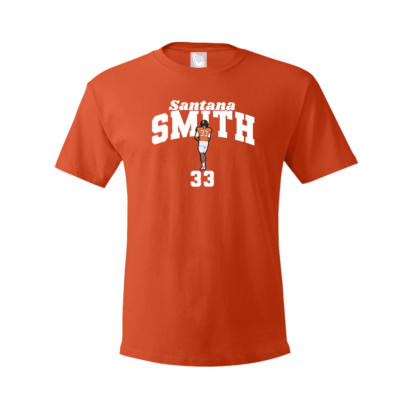 Tee — Signature Arch in Orange