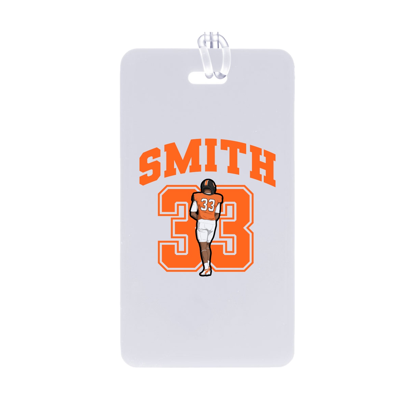 Bag Tag — Number in Classic