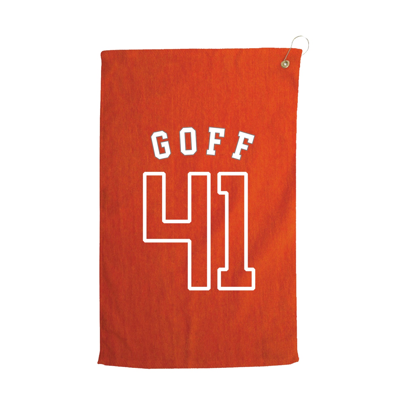 Golf Towel — Shirsey Arch in Orange