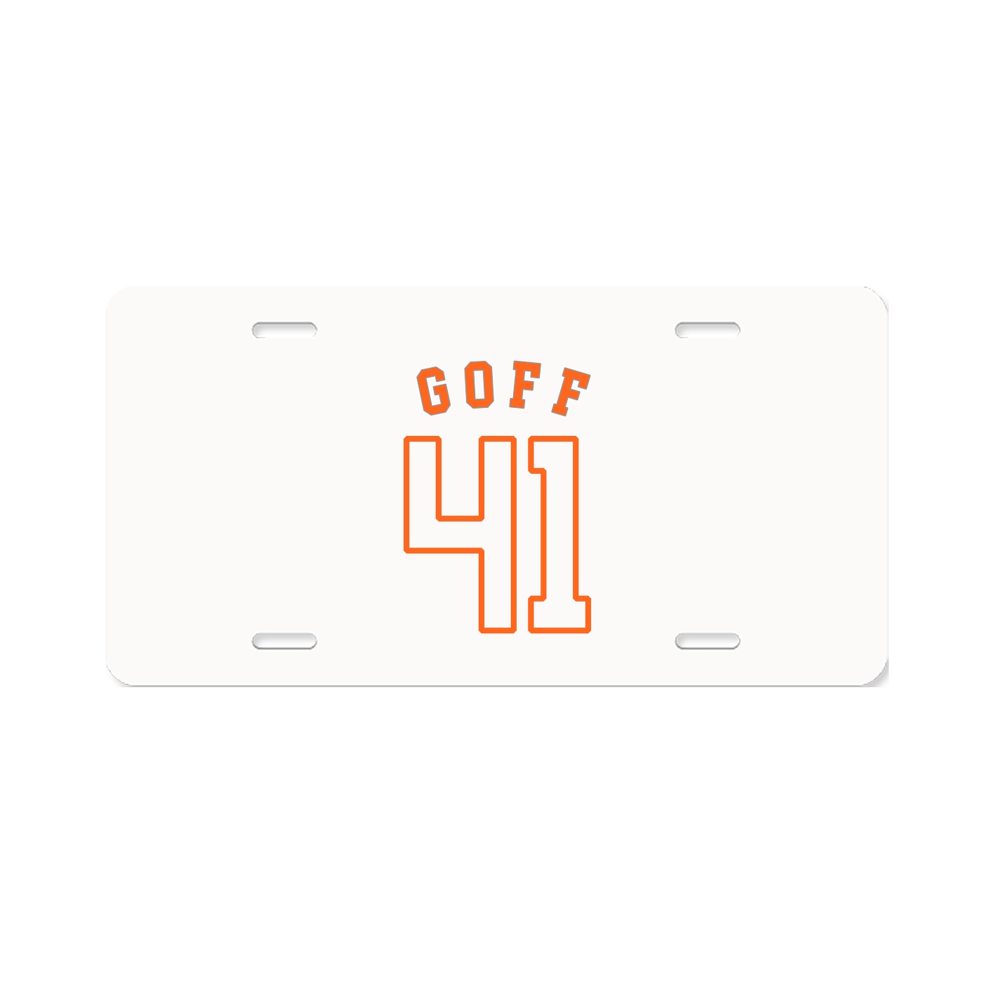 License Plate — Shirsey Arch in Classic