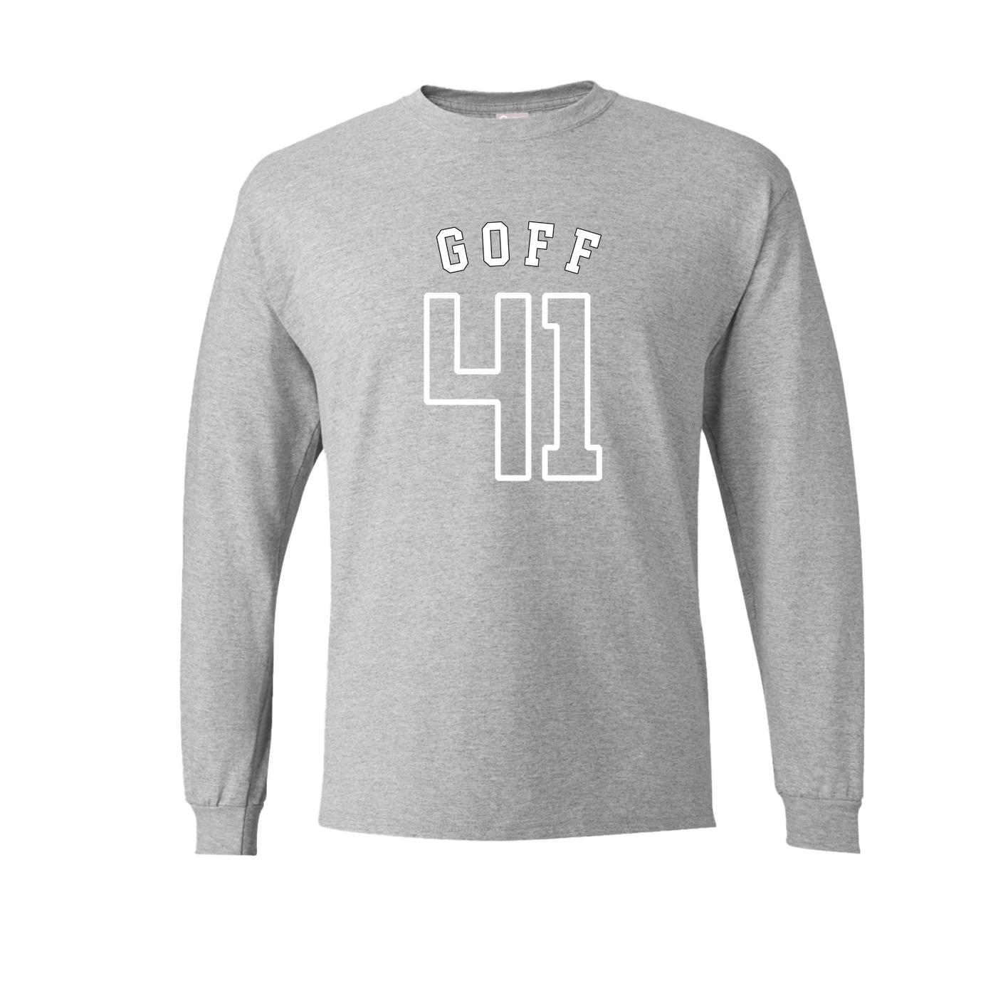 Long Sleeve Tee — Shirsey Arch in Grey