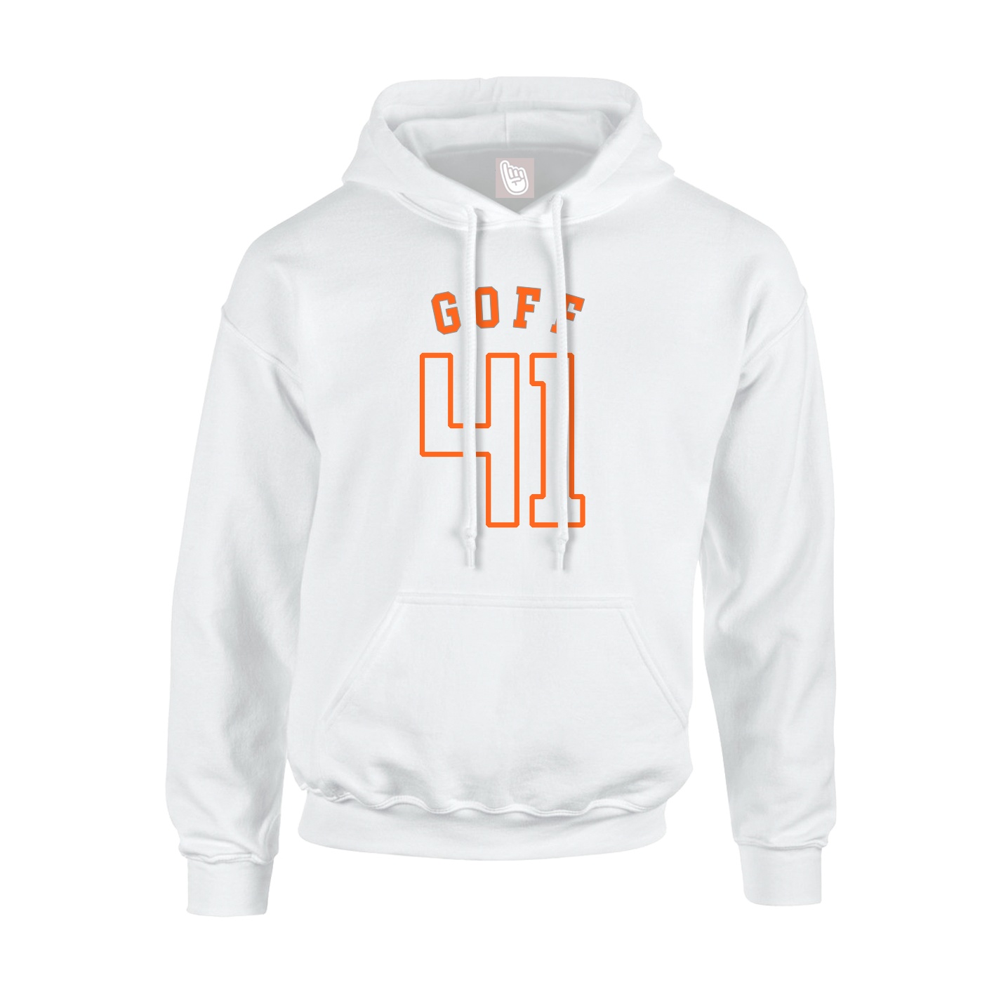 Hoodie — Shirsey Arch in White
