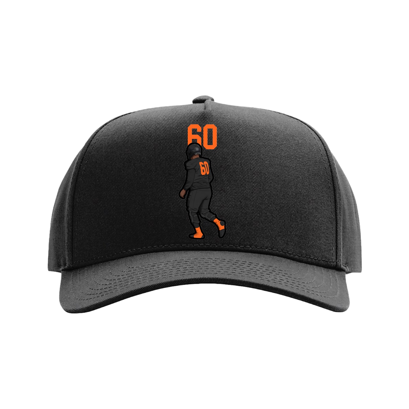 Full Fabric Five-Panel Champ Cap