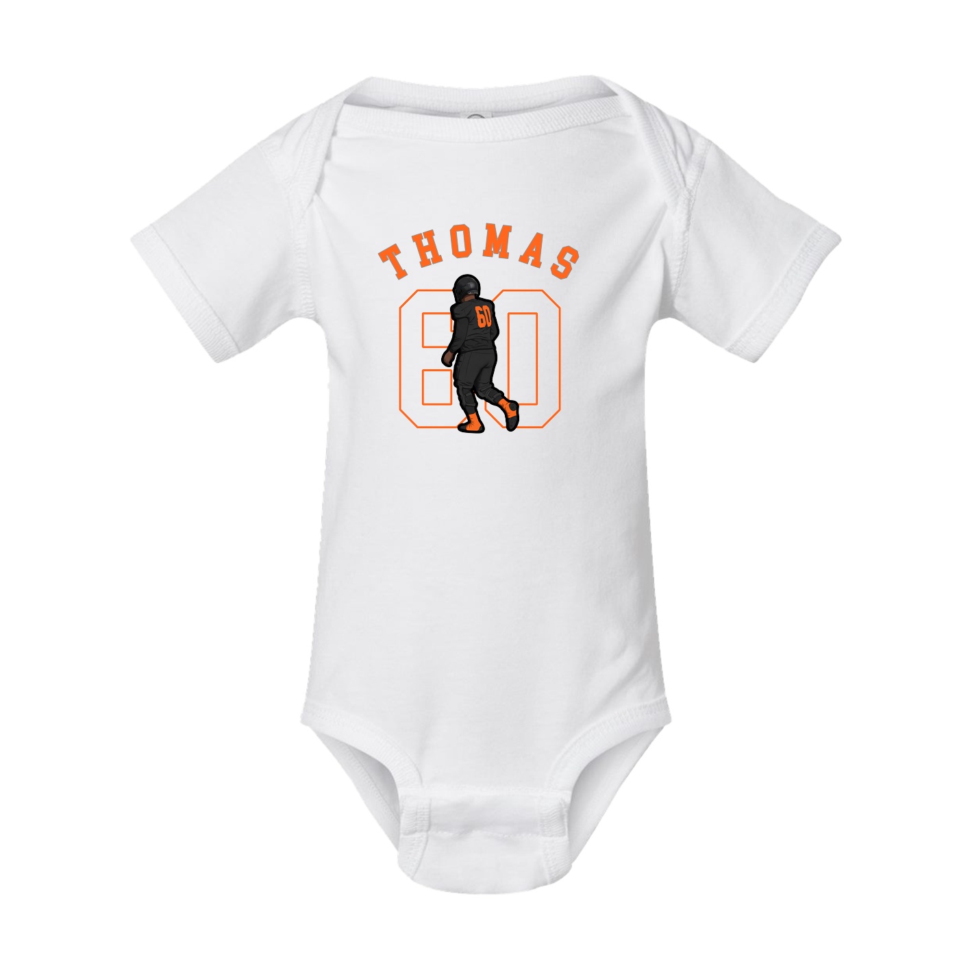 Baby Onesie — Shirsey Arch in White