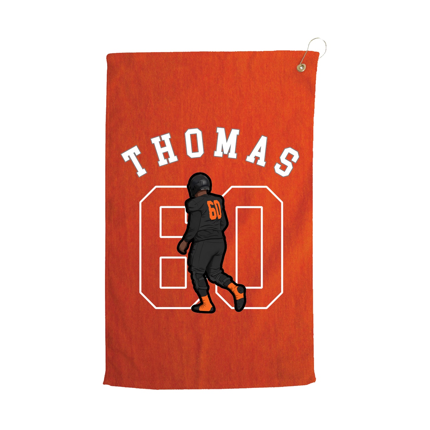 Golf Towel — Shirsey Arch in Orange