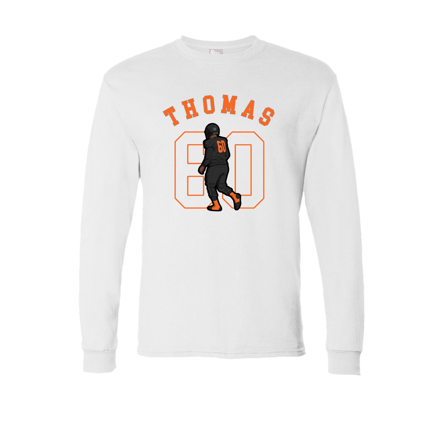 Long Sleeve Tee — Shirsey Arch in White