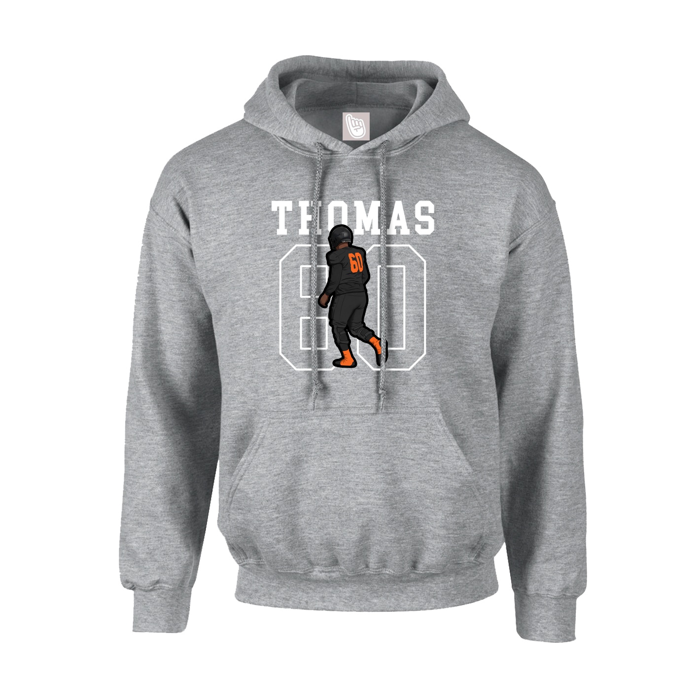 Hoodie — Shirsey in Grey