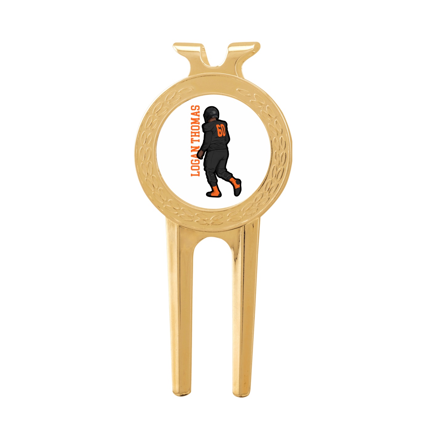 Divot Tool with Ball Marker — Name Vertical in Classic