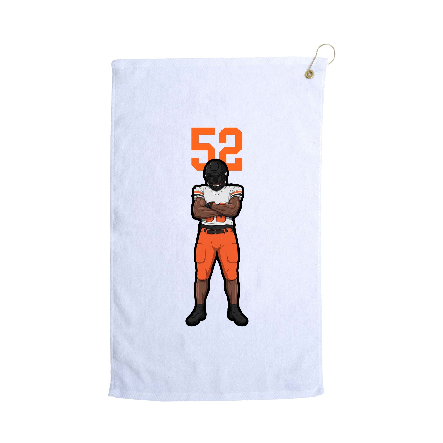 Golf Towel — Classic in White