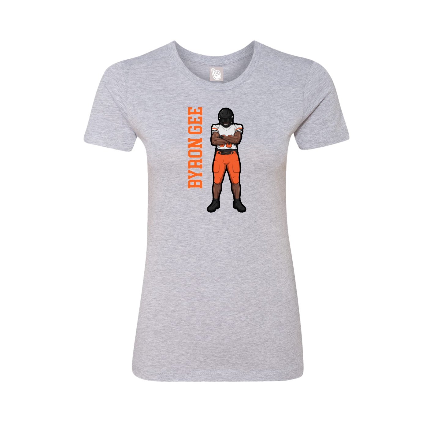 Fitted Women's Tee — Classic in Grey