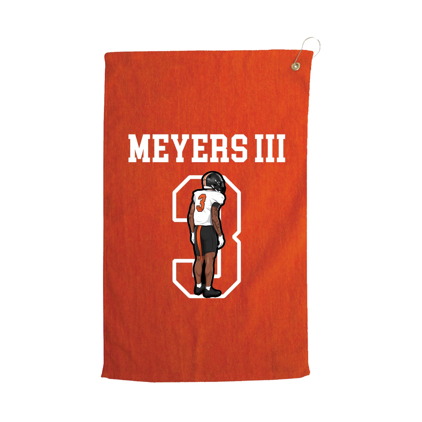 Golf Towel — Shirsey in Orange