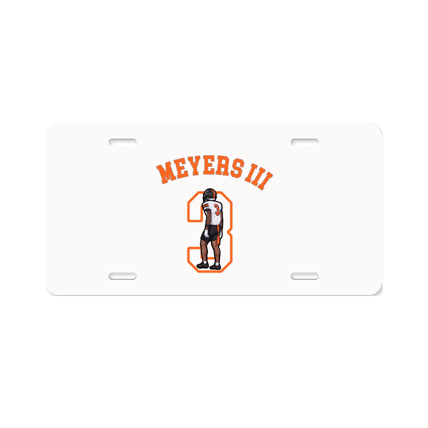 License Plate — Shirsey Arch in Classic