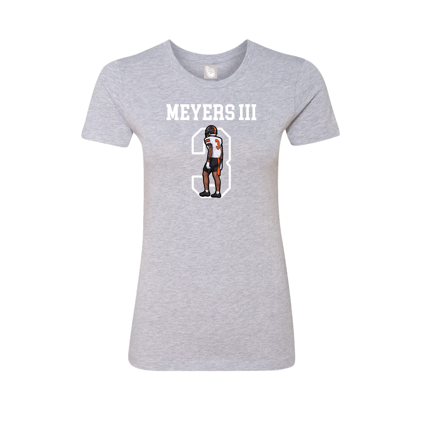 Fitted Women's Tee — Shirsey in Grey