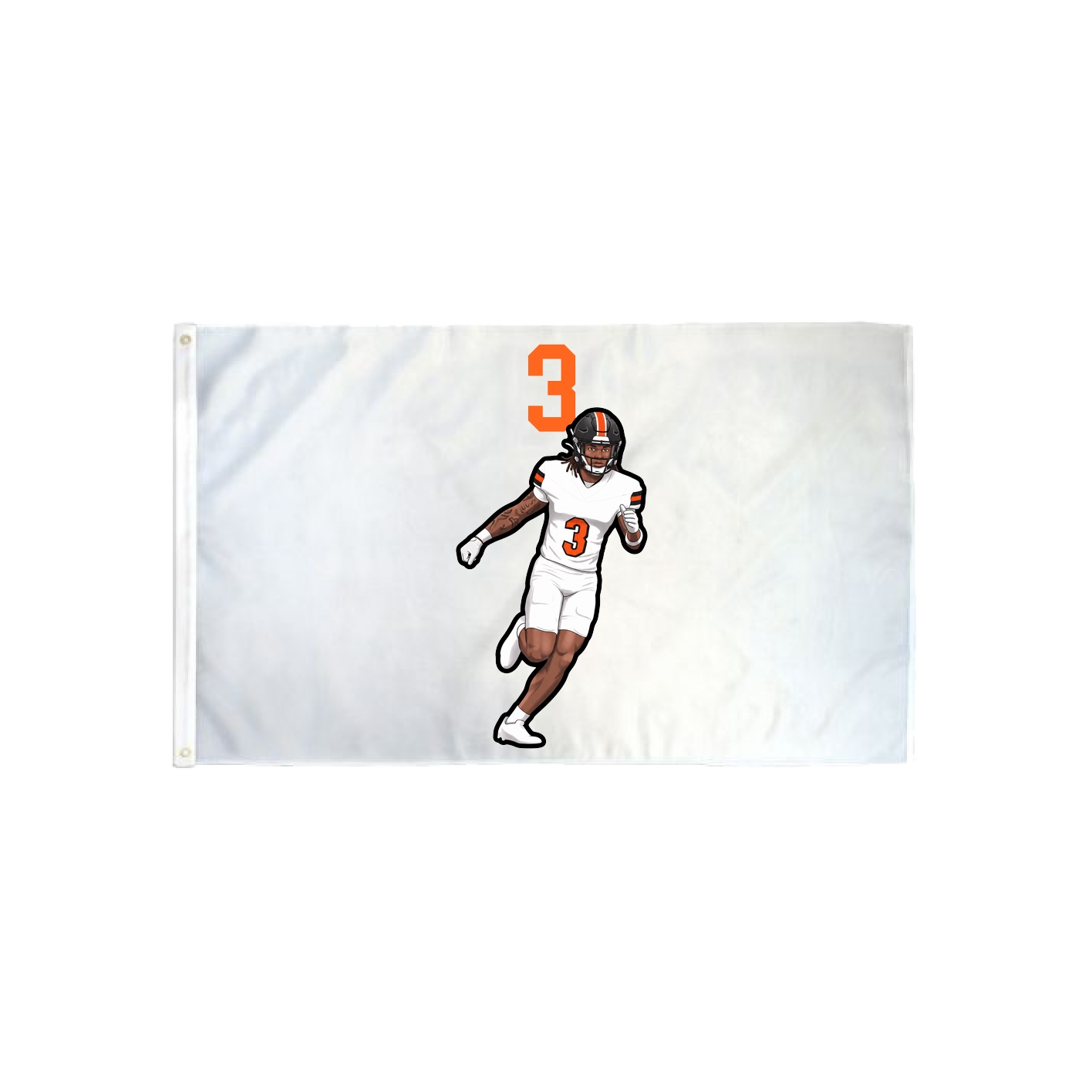3x5 Flag — Number Top in Classic