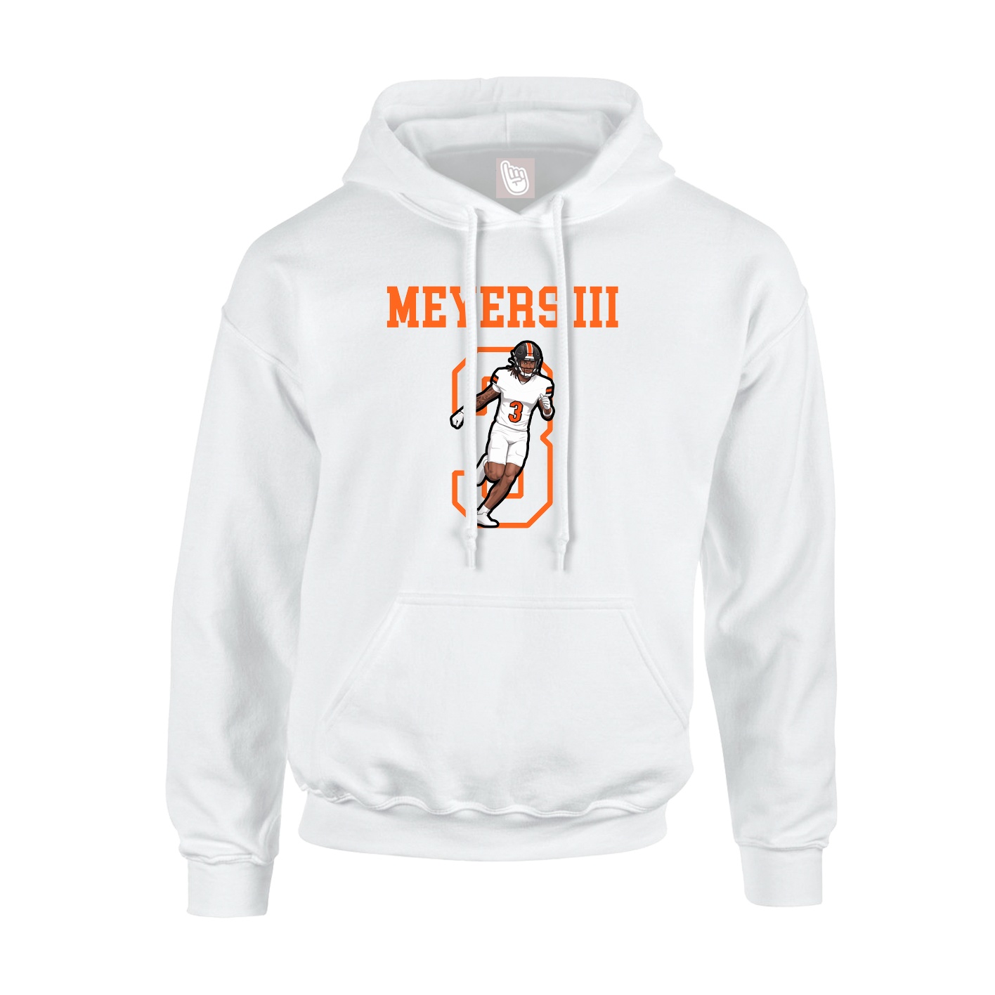 Hoodie — Shirsey in White