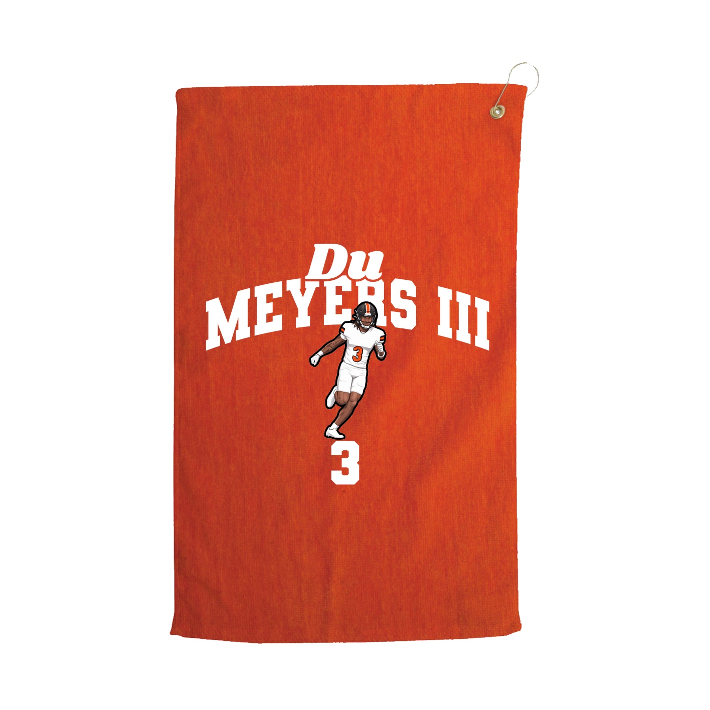 Golf Towel — Signature Arch in Orange