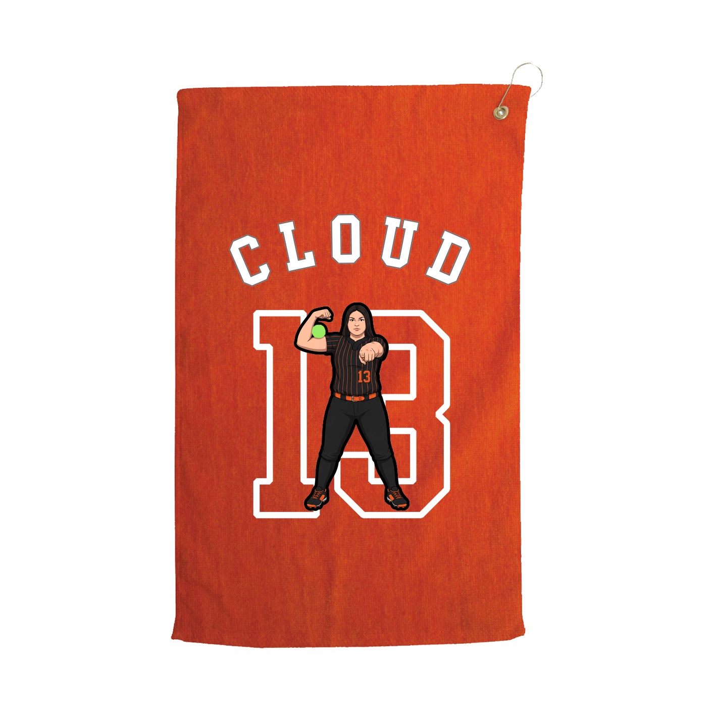 Terry Velour Golf Towel