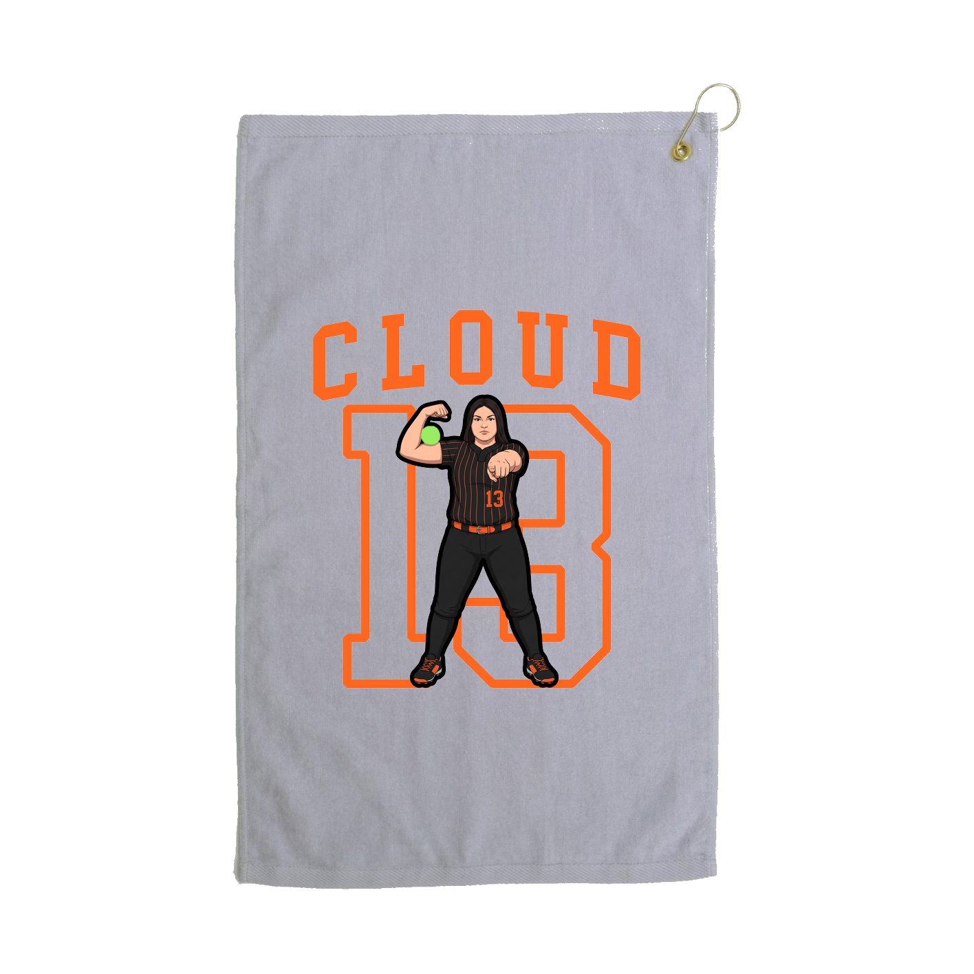 Golf Towel — Shirsey in Grey