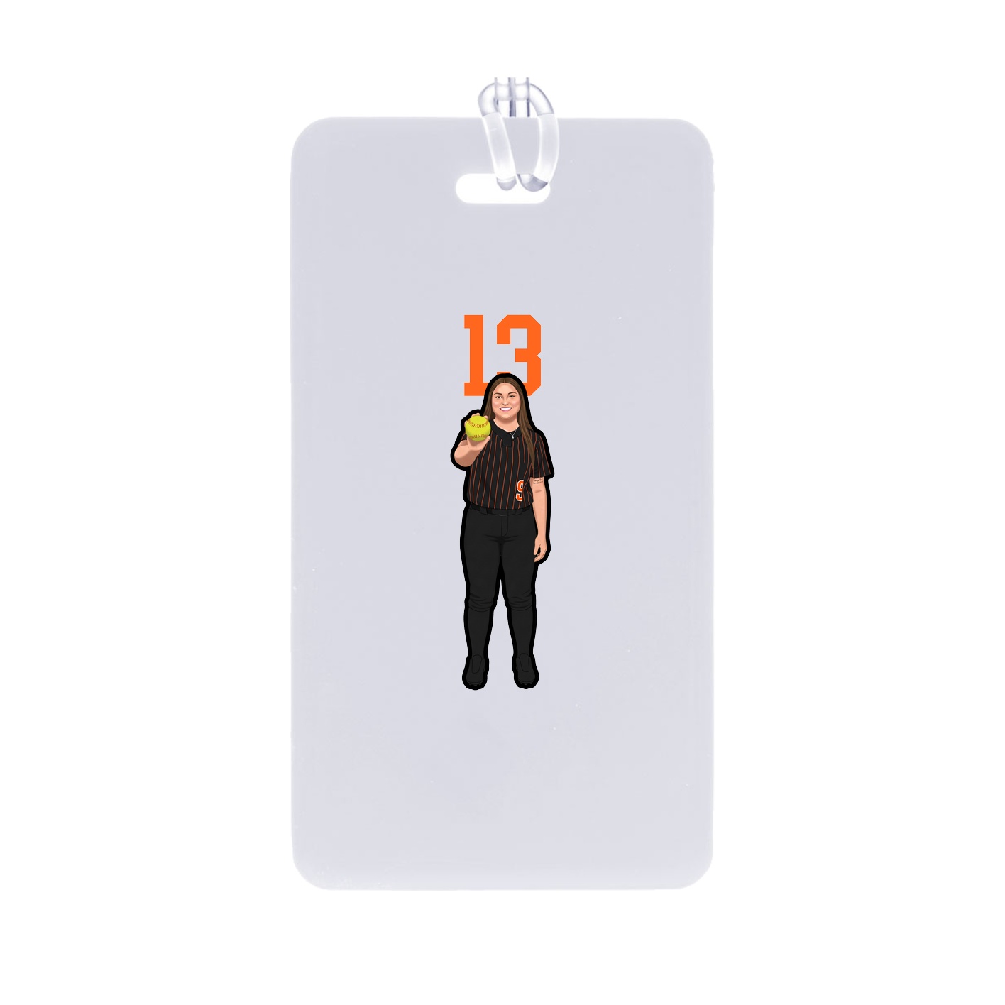 Bag Tag — Number Top in Classic