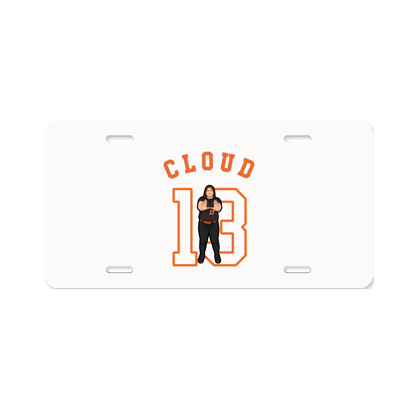 License Plate — Shirsey Arch in Classic