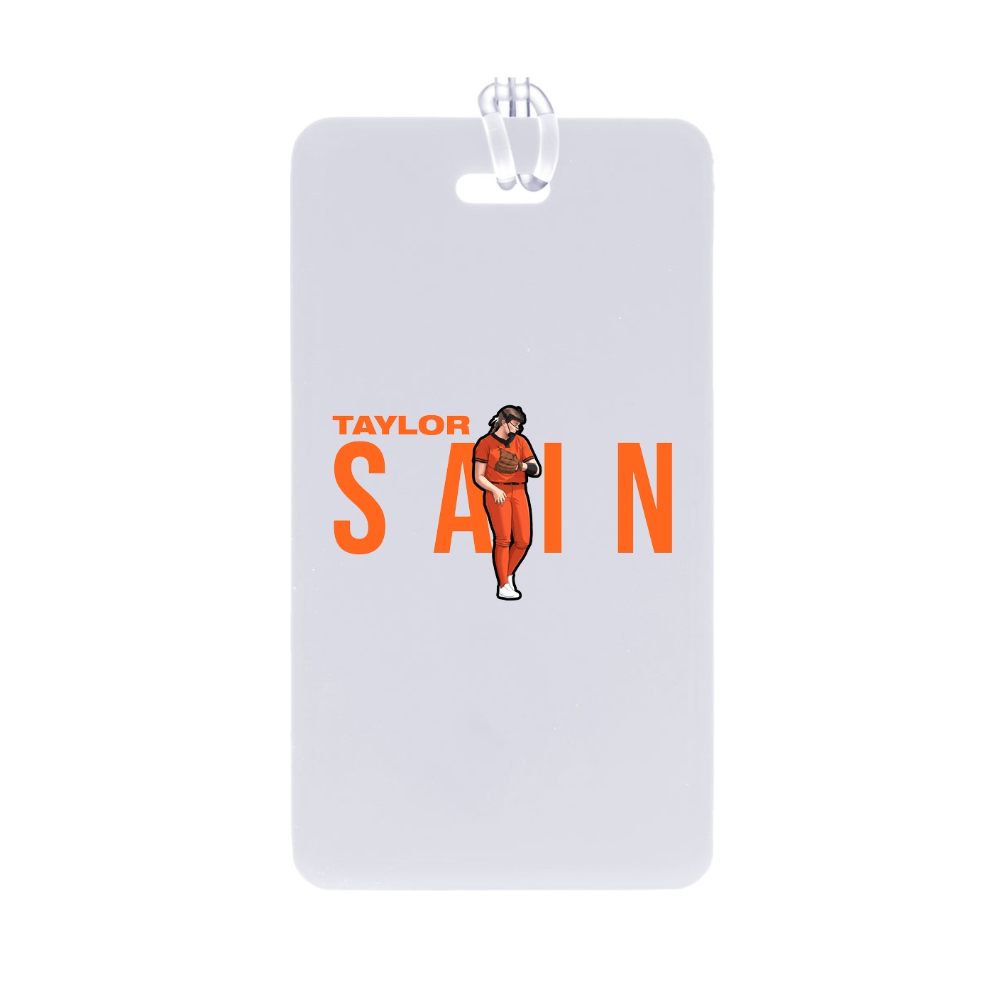 Bag Tag — Player Name in Classic