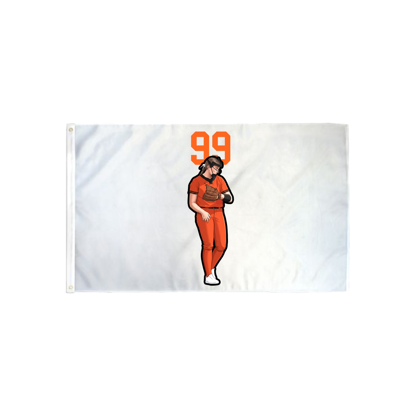 3x5 Flag — Number Top in Classic