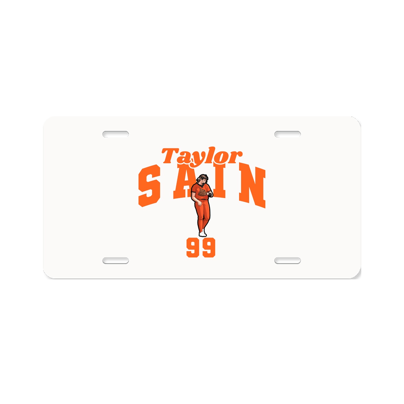 License Plate — Signature Arch in Classic