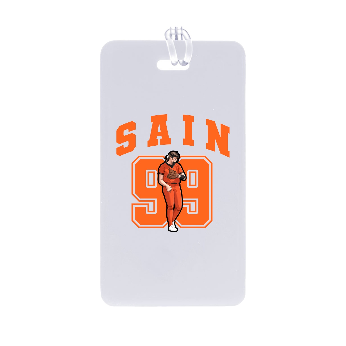 Bag Tag — Number in Classic