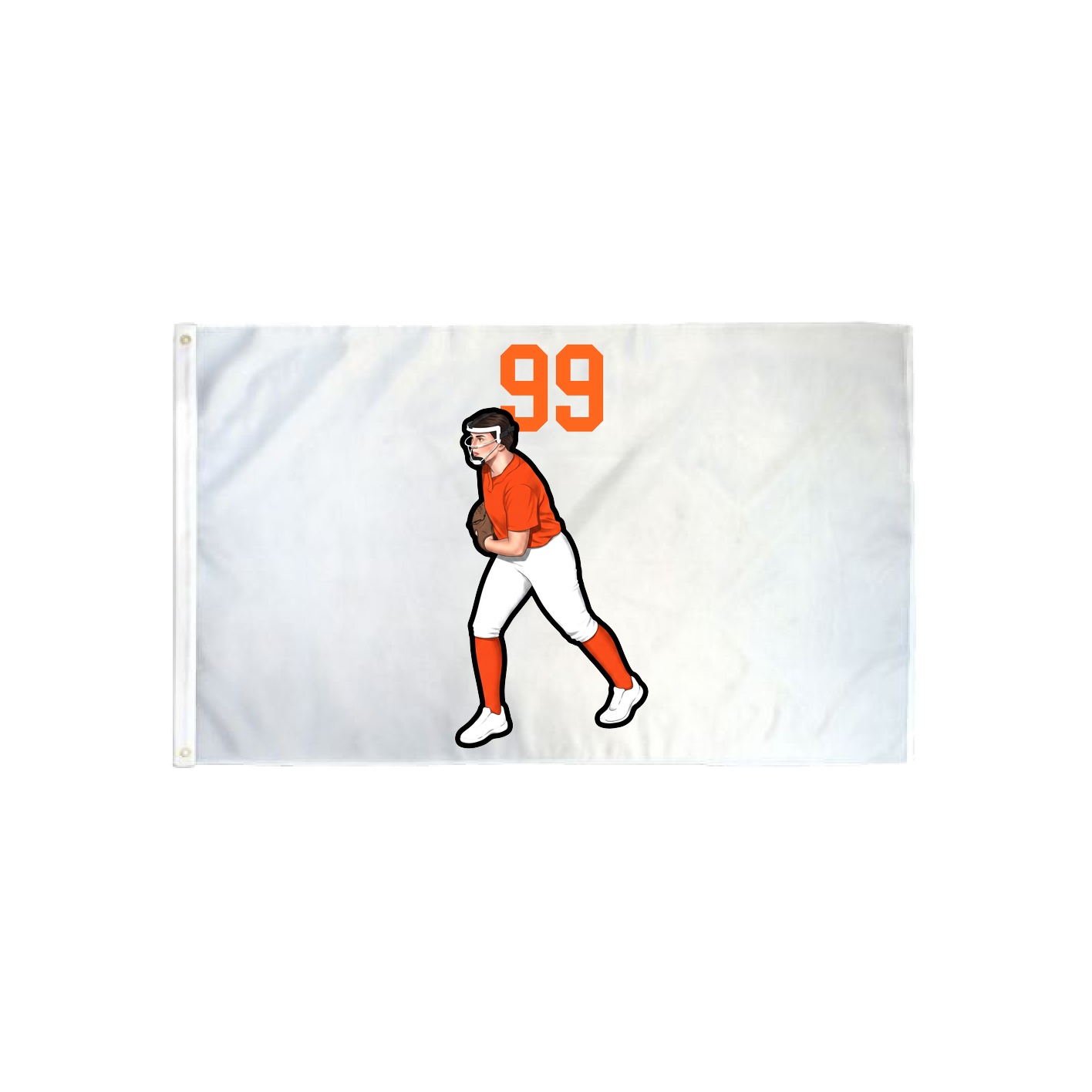 3x5 Flag — Number Top in Classic