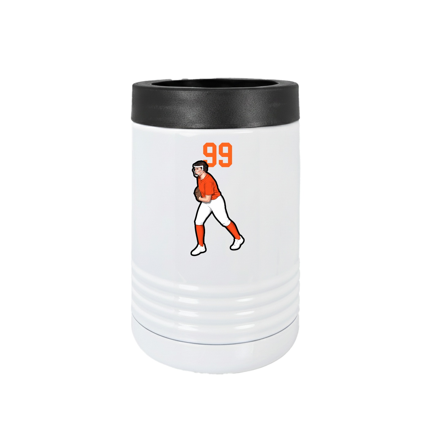 Beverage Holder — Number Top in White