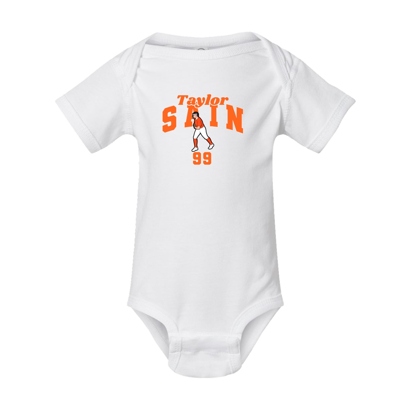 Baby Onesie — Signature Arch in White