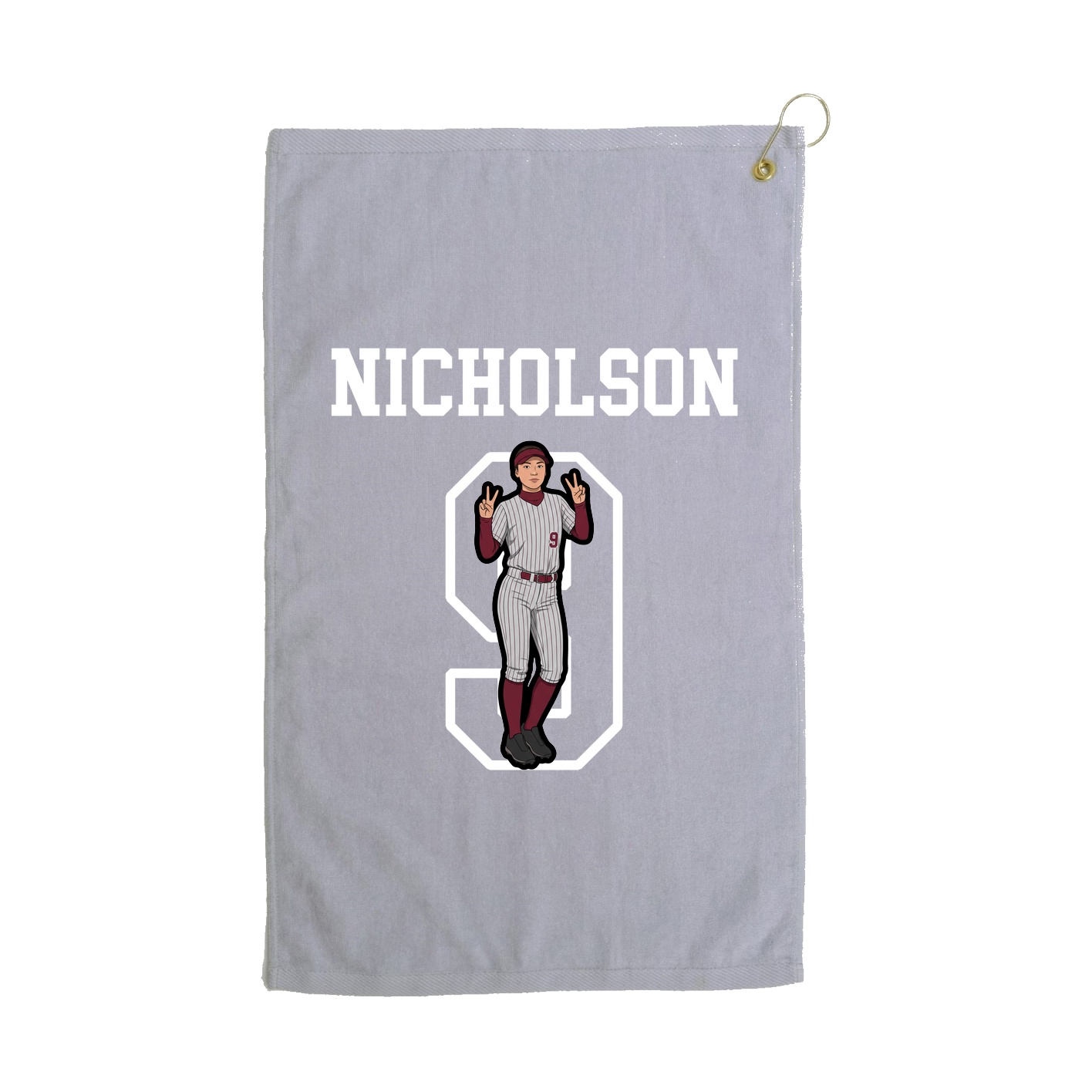 Golf Towel — Shirsey in Grey