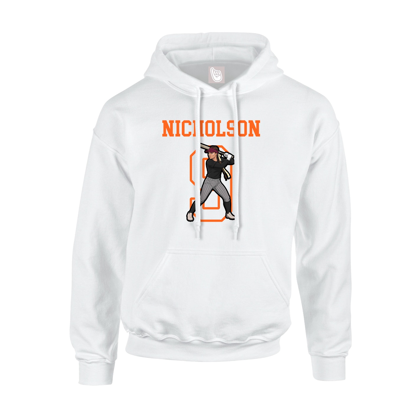 Youth Hoodie — Shirsey in White
