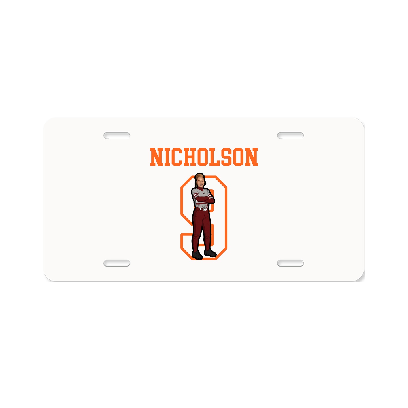 License Plate — Shirsey in Classic