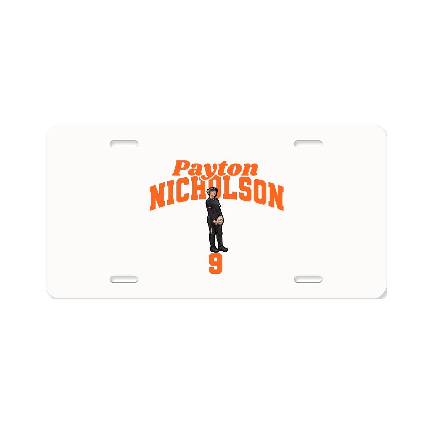 License Plate — Signature Arch in Classic