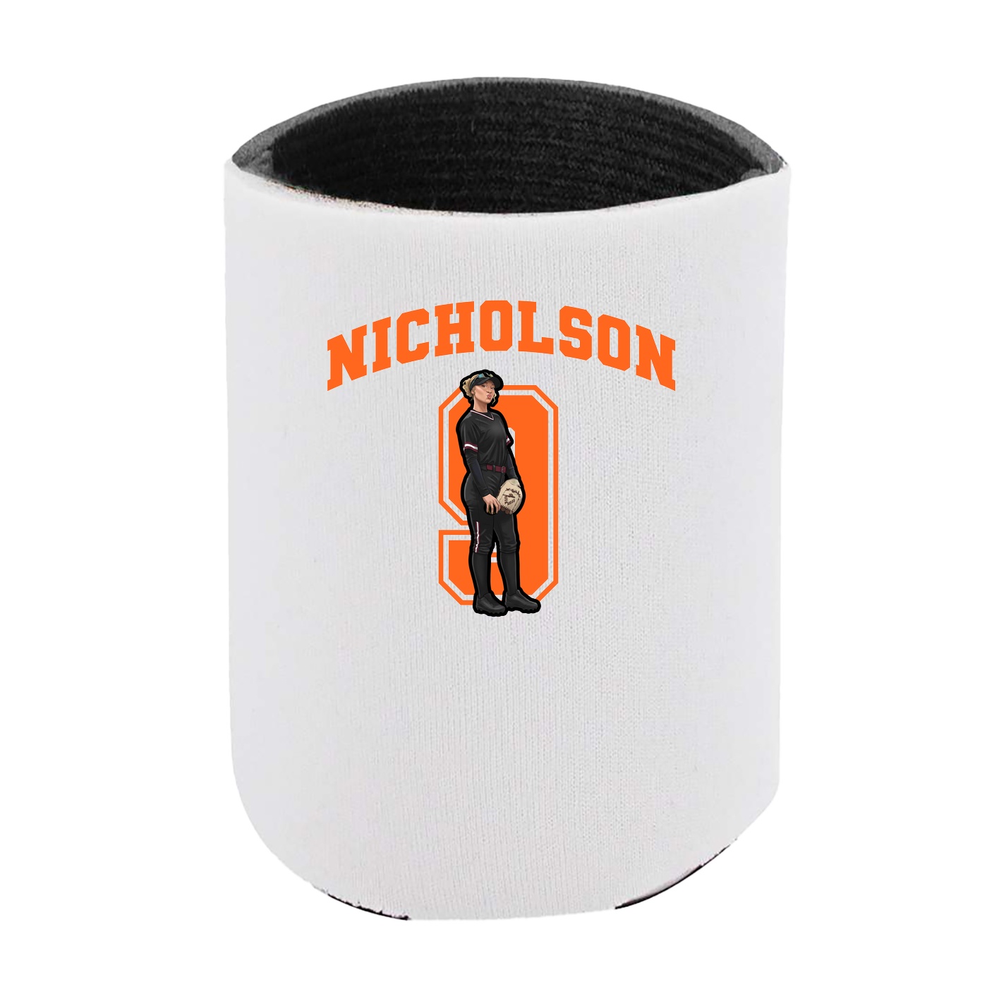 Can Holder — Number in White