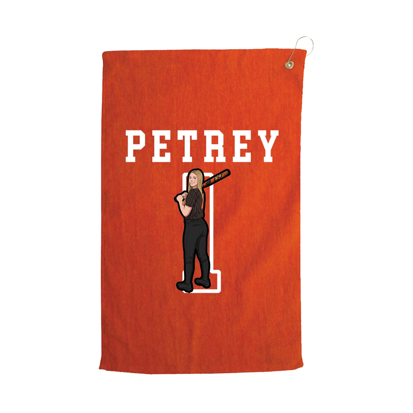 Golf Towel — Shirsey in Orange
