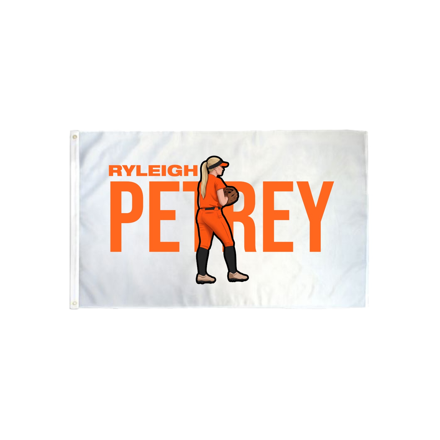 3x5 Flag — Player Name in Classic
