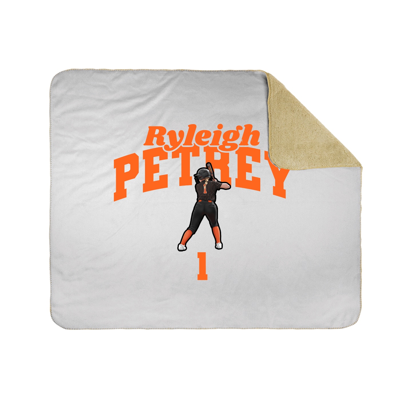 Throw Blanket — Signature Arch in White