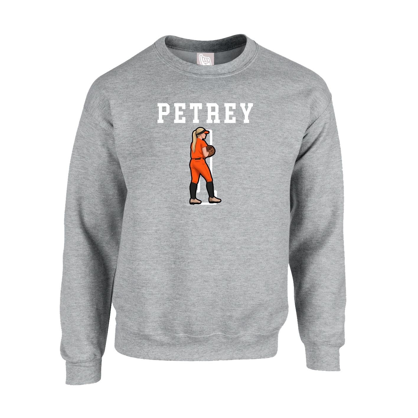 Fleece Crew — Shirsey in Grey