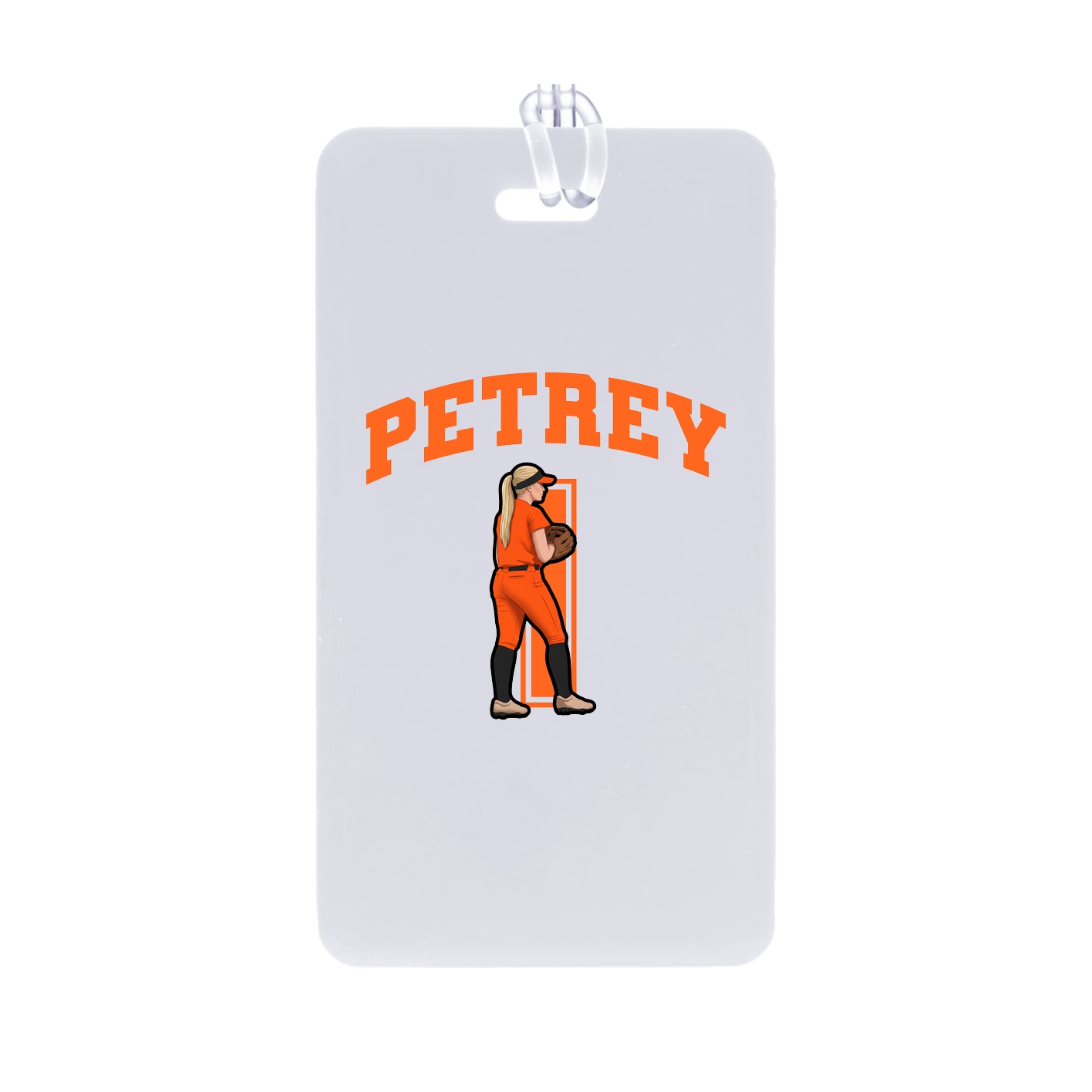 Bag Tag — Number in Classic