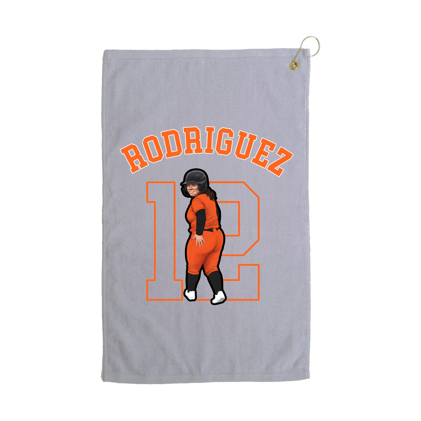 Golf Towel — Shirsey Arch in Grey