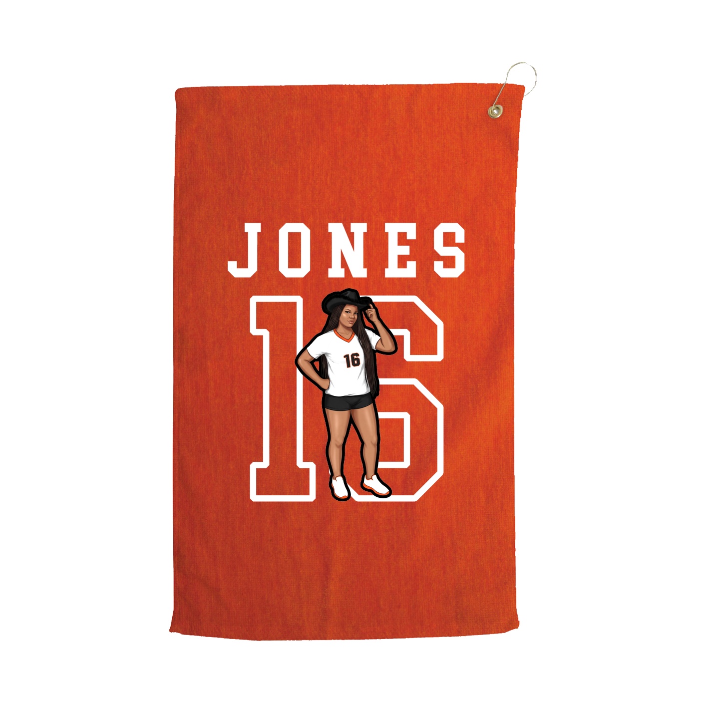 Golf Towel — Shirsey in Orange